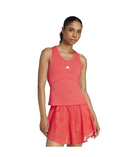 Débardeur Tennis Pro Femme Rouge Adidas