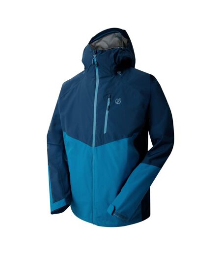 Mens breathe out waterproof jacket moonlight denim/blue steel Dare 2B