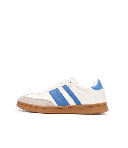 Baskets blanches/bleues homme teddy smith 120032