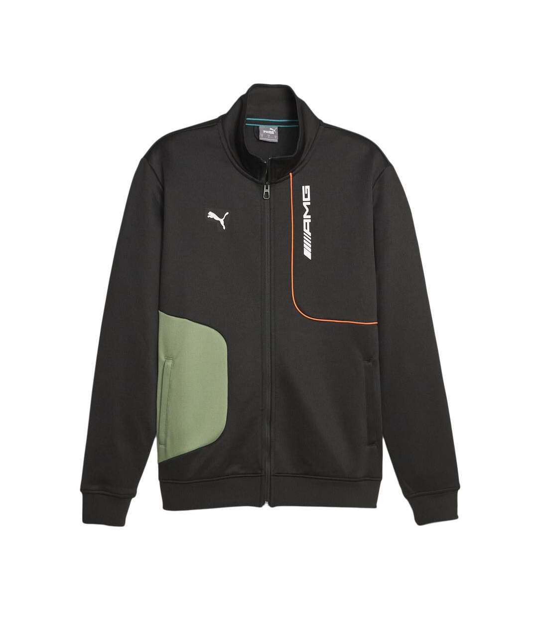 Sweat noir/vert homme puma 621193 - l-1