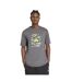 T-shirt Motif/style Camouflage Homme Étain Adidas-1