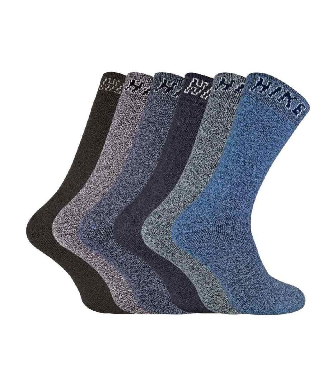 6 Pack Mens Soft Breathable Cotton Hiking Socks for Summer-1