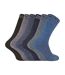 6 Pack Mens Soft Breathable Cotton Hiking Socks for Summer-1