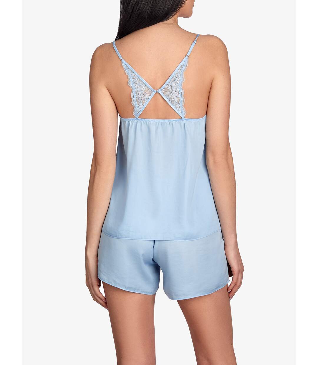 Haut pyjama caraco Forget-Me-Not bleu ciel Ajour