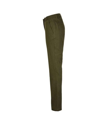 Chino Gustave Femme Kaki Sombre NEOBLU