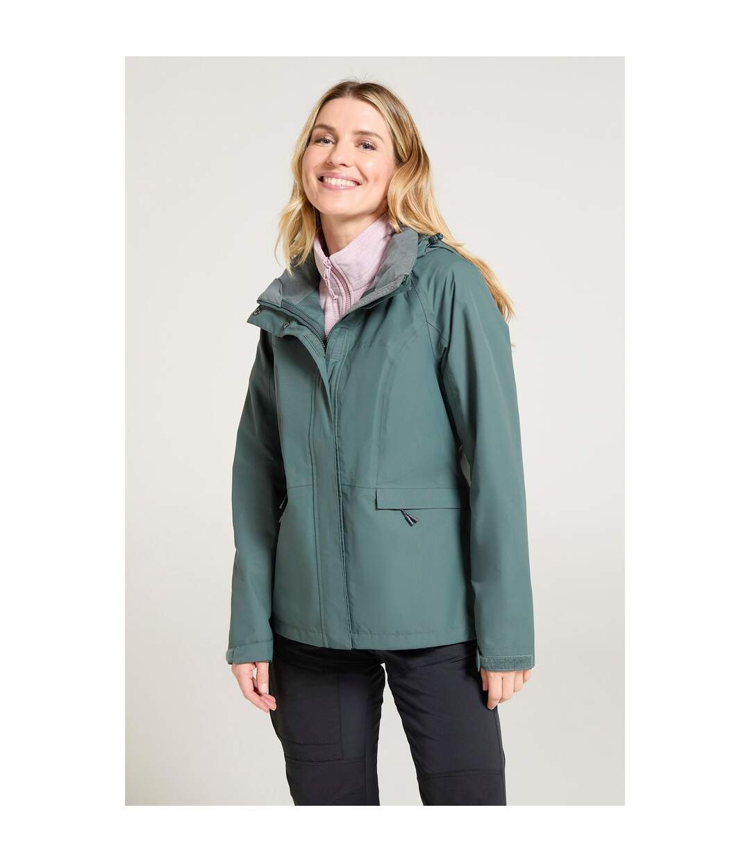 Veste Imperméable Thunderstorm Femme Vert Kaki Mountain Warehouse-2
