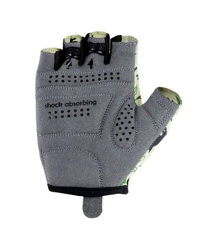 Boys Baldo Dinosaurs Fingerless Gloves Green Grey Black Martes