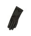 Gants en cuir pour femmes tina m noir Eastern Counties Leather