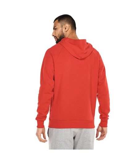 Sweat À Capuche Entraînement Style Gros Logo Rival Homme Rouge Vif Under Armour