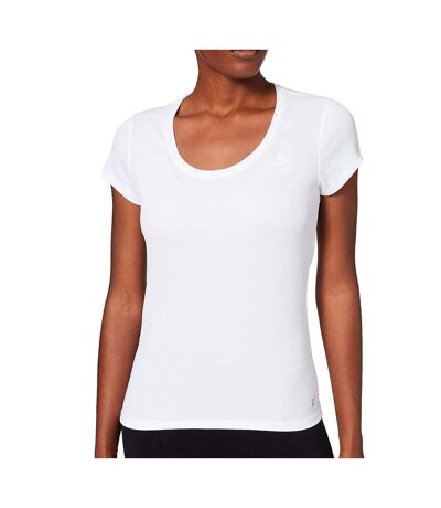 T-shirt technique Blanc Femme Odlo Active - L