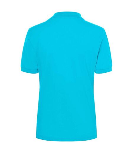 Polo Classic Femme Bleu Pacifique James And Nicholson