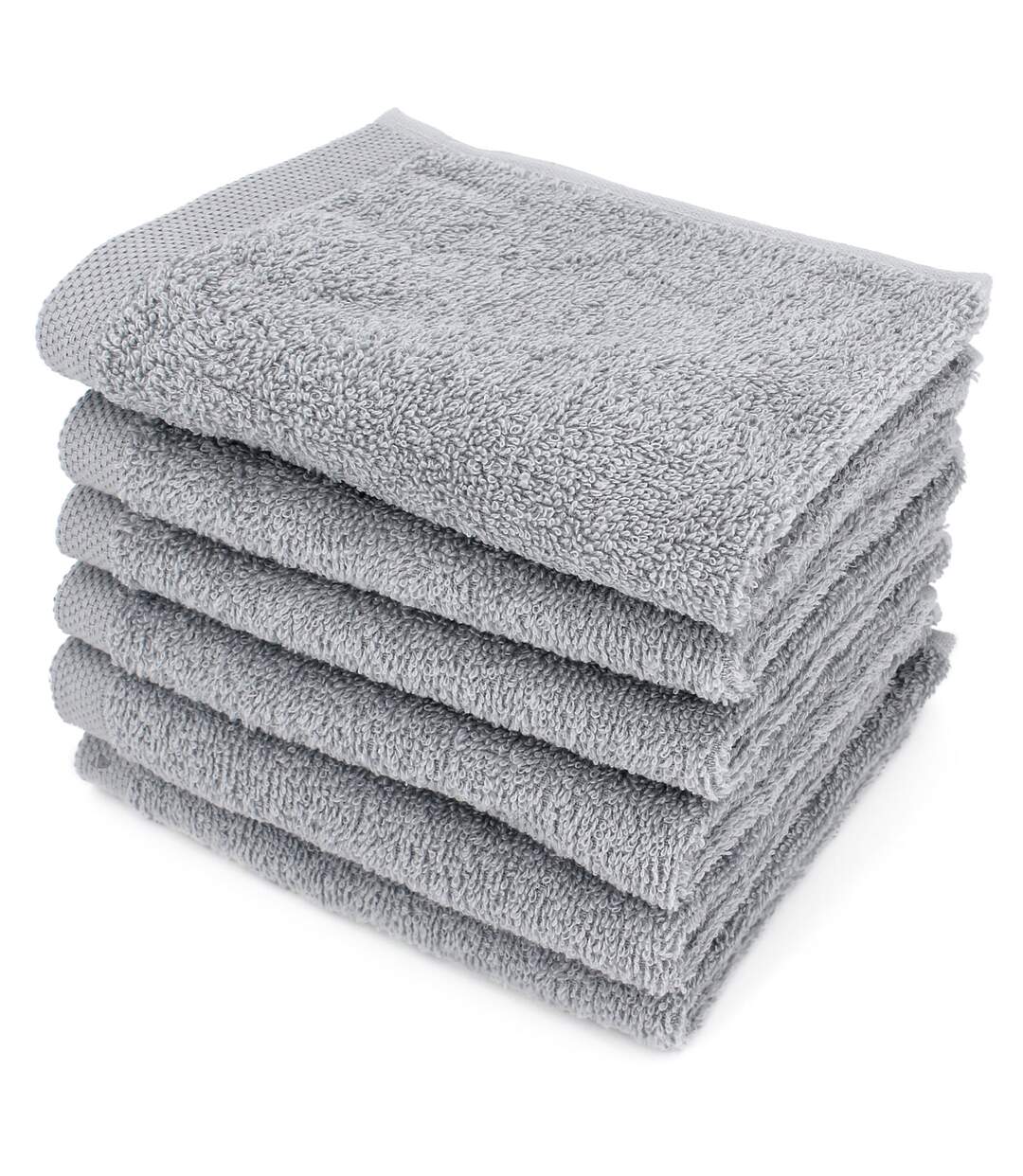 Lot de serviettes invité ALPHA 6 pièces-1