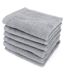 Lot de serviettes invité ALPHA 6 pièces-1