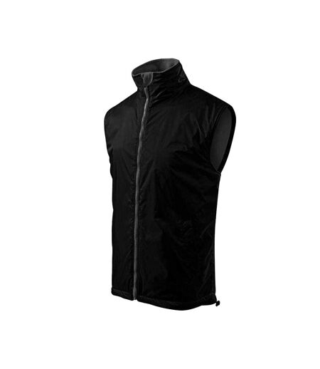 Veste Sans Manches Motif/style Uni Homme Noir Rimeck