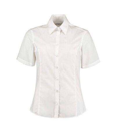 Kustom Kit Womens/Ladies Tailored Business Shirt (White) - UTBC5349