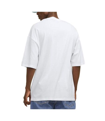 T-shirt Uni Blanc Homme Jack & Jones Charge - L