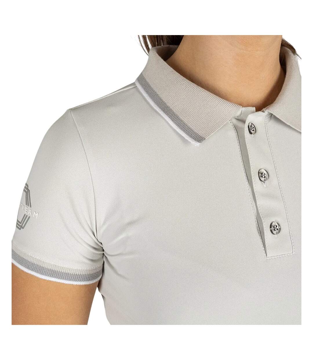 Polo Darnick Femme Gris Pâle Coldstream-3