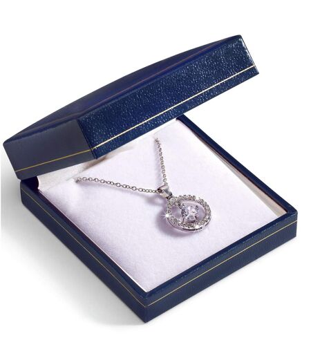 Ketting met ronde Kristallen hanger