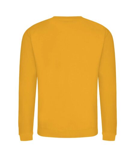 AWDis Adults Unisex Just Hoods Sweatshirt (Mustard Yellow)
