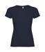 T-shirt jamaica femme bleu marine Roly