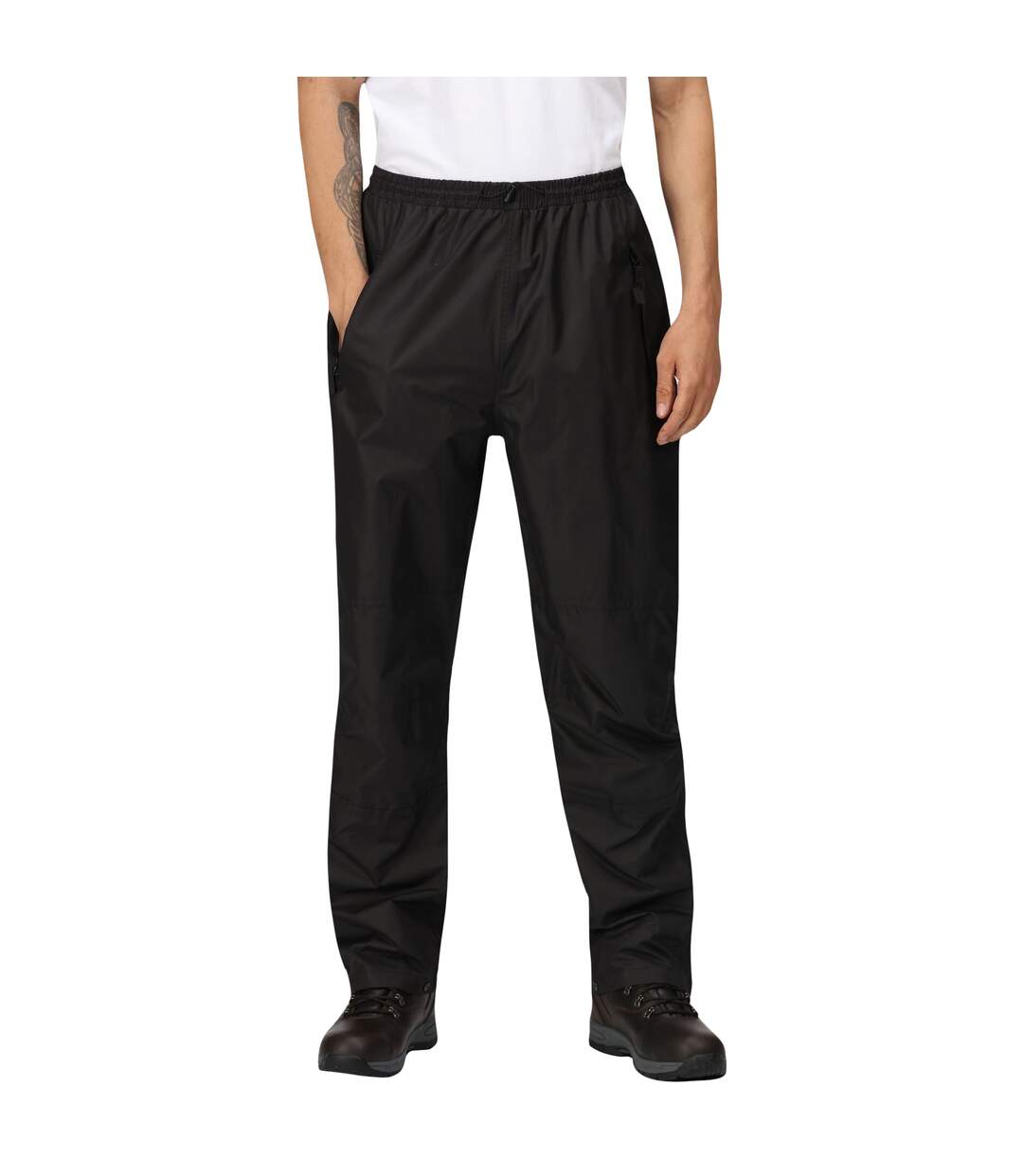 Linton Surpantalon Imperméable, Coupe-vent Et Respirant Homme Noir Regatta-2