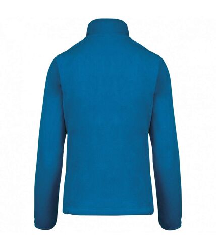 Womens/ladies maureen microfleece jacket tropical blue Kariban