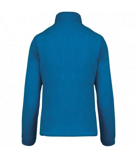 Womens/ladies maureen microfleece jacket tropical blue Kariban