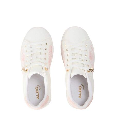 Womens/ladies Elgata Platform Trainers Pink Aldo