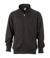 Sweat zippé workwear - Homme - JN836 - noir