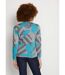 Veste boutonnée jacquard graphique-2