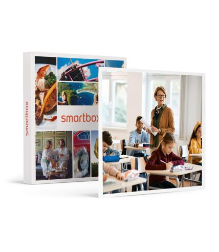 Carte cadeau pour prof - 50 € - SMARTBOX - Coffret Cadeau Multi-thèmes