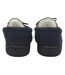Dunlop - Chaussons mocassins homme cuir suédé marine mémoire de forme-2