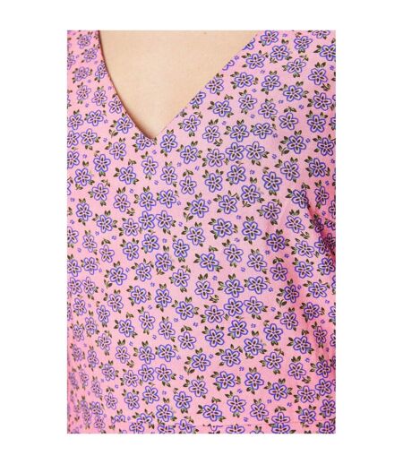 Dorothy Perkins Womens/Ladies Tiered Hem Frill Mini Dress (Pink) - UTDP4661