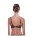 Womens/ladies Polka Dot Underwired Bikini Top Black White Fantasie-3