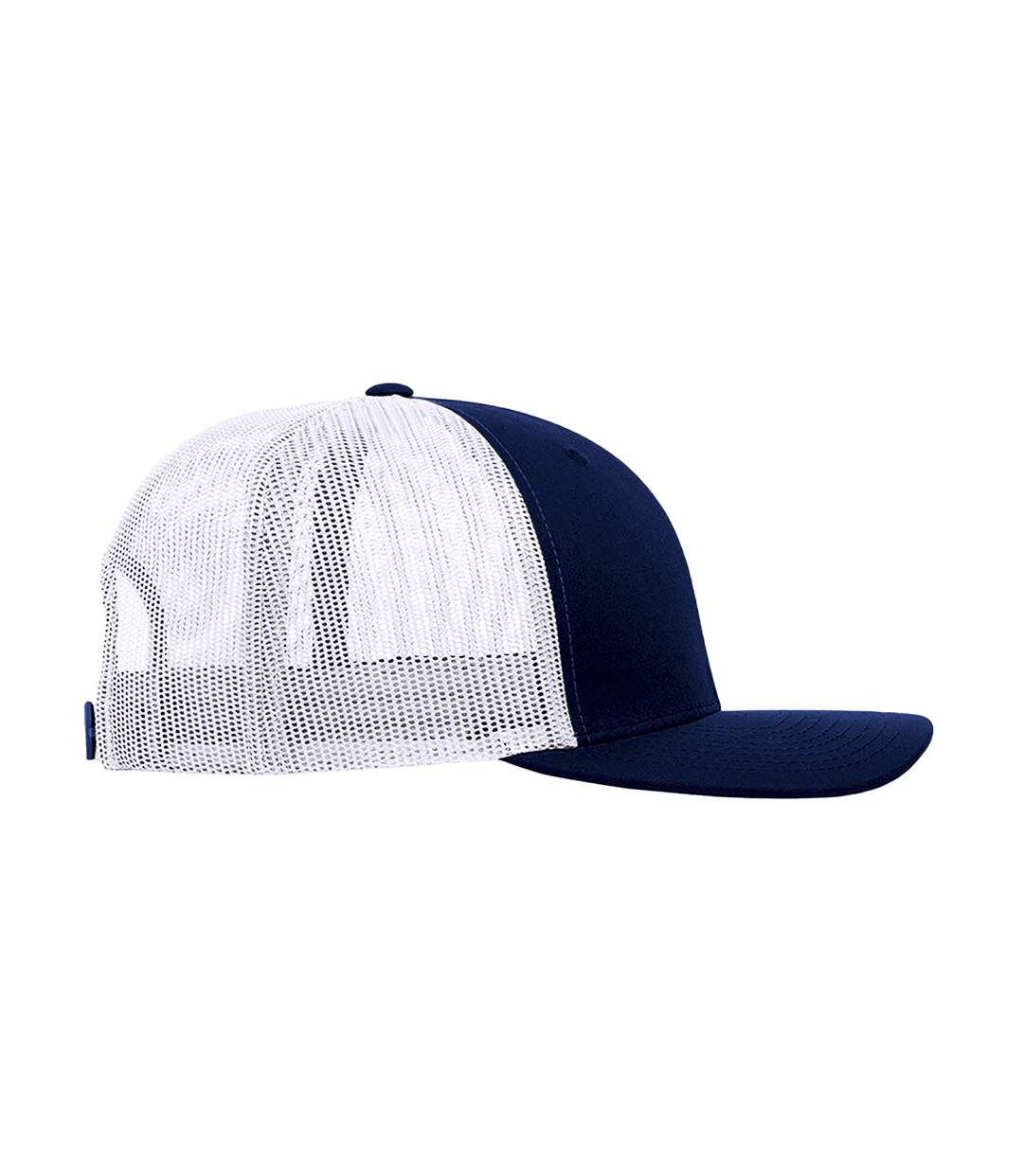 Casquette adulte unisexe bleu marine/blanc Yupoong-2