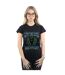 Disney T-shirt en coton Vicious Maleficent Femme/Ladies (Noir) - UTBI44496-1