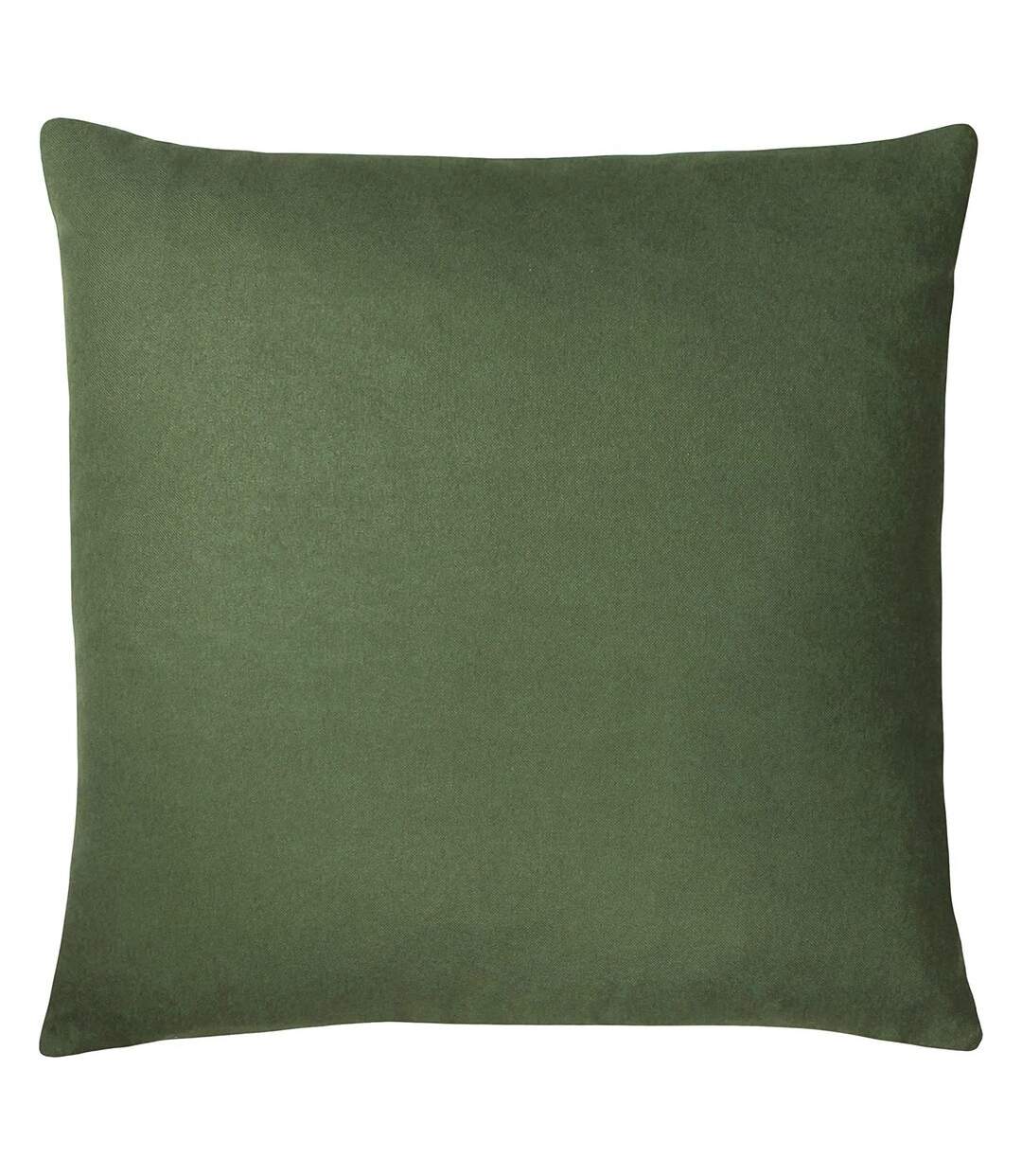 Laurel botanical cushion cover one size forest green Paoletti-2