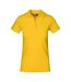 Polo Superior Femme Jaune Or Promodoro-1