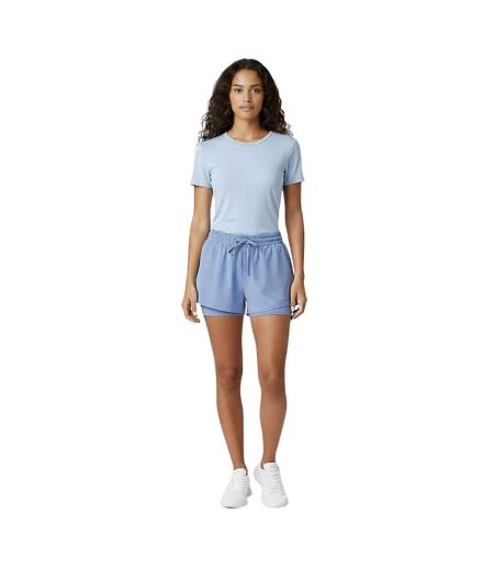 Short De Course Motif/style 2-en-1 Femme Crépuscule USA Pro