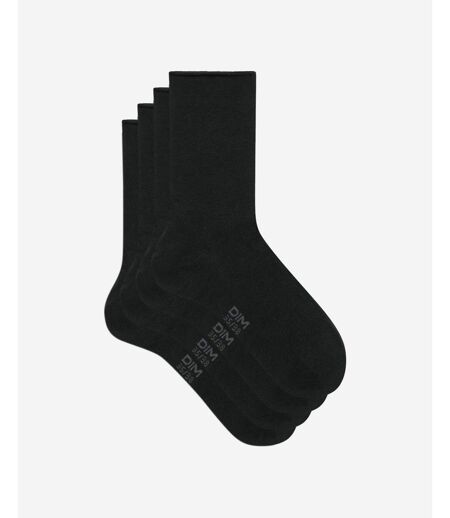 Lot de 2 Paires de Mi-Chaussettes Basique Coton