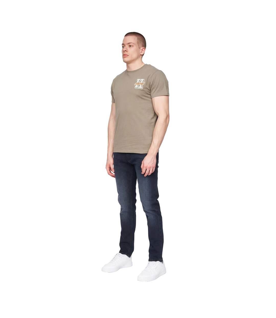 Jean Craze Comfort Homme Bleu Noir Henleys-1