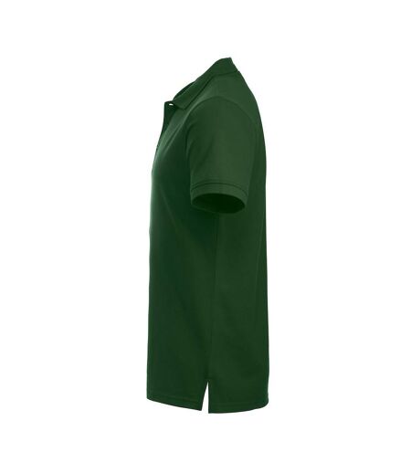 Polo Manhattan Homme Vert Bouteille Clique