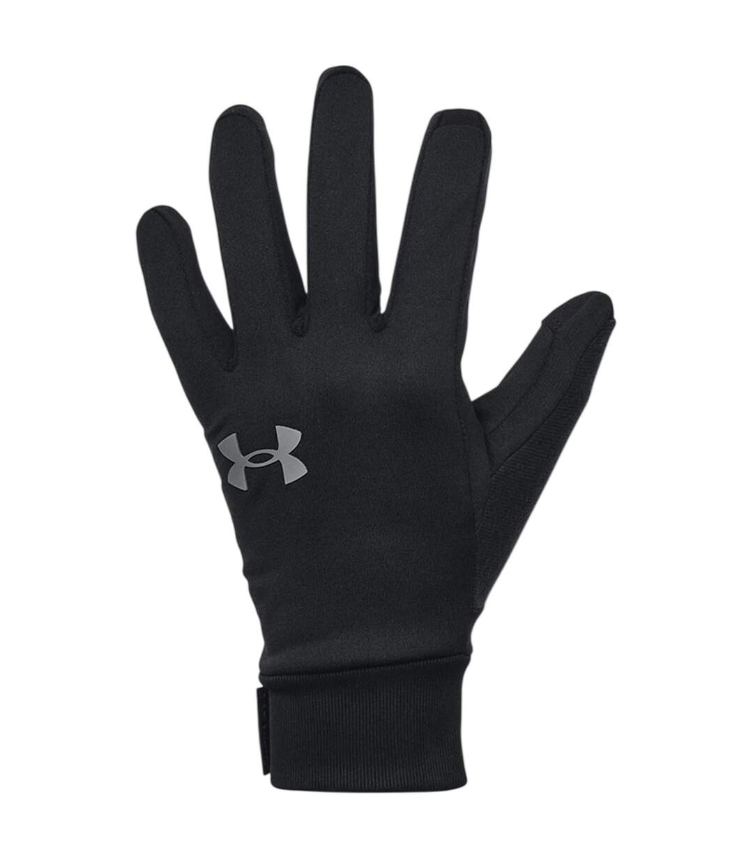 Unisex Adult Storm Fleece Lined Gloves Black Under Armour-2
