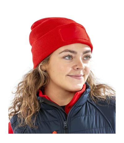 Unisex Adult Thinsulate Beanie Red Result Genuine Recycled
