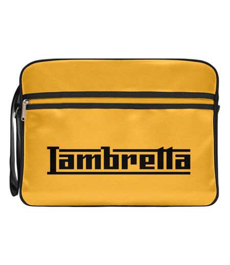 Sac Cabine Adulte Taille Unique Noir Moutarde Lambretta