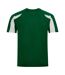 T-shirt sport contraste homme vert tendre/blanc arctique Just Cool