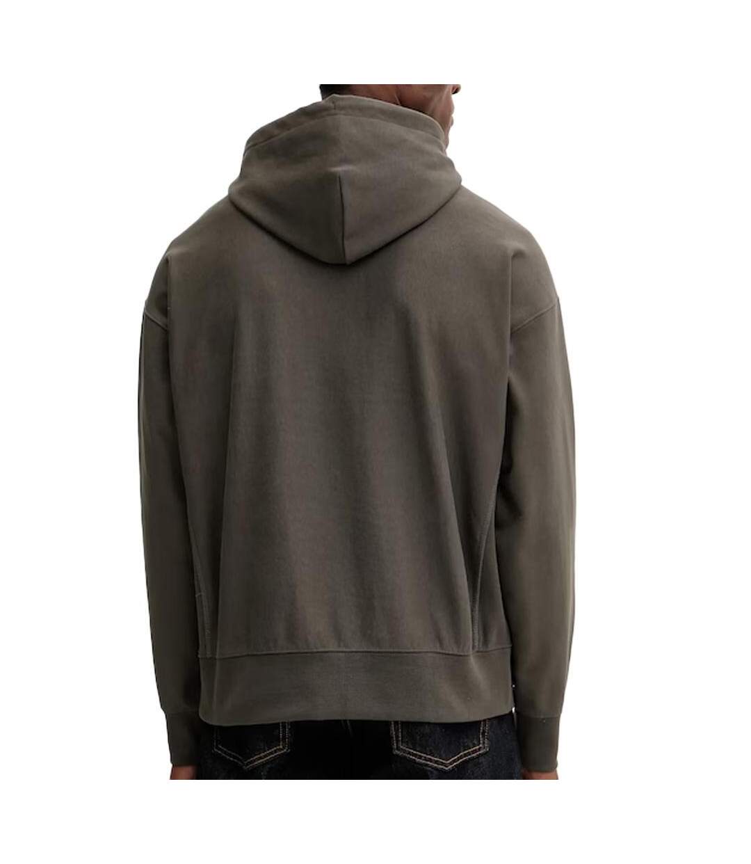 Sweat gris homme calvin klein jeans premiums-2