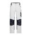 Pantalon De Travail Homme Blanc Carbone James And Nicholson-1