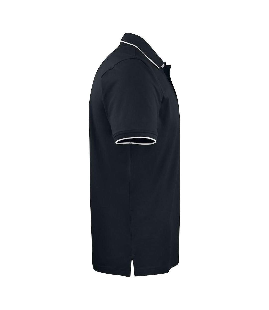 Polo Greenville Homme Noir James Harvest-4