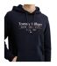 Sweat À Capuche Homme Bleu Marine Tommy Hilfiger-4